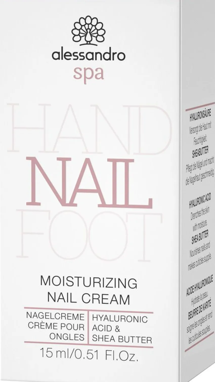 New Alessandro Spa Nail Feuchtigkeitsspendende Nagelcreme