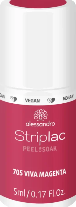 Clearance Alessandro Striplac Peel Or Soak Colour of the Year Viva Magenta
