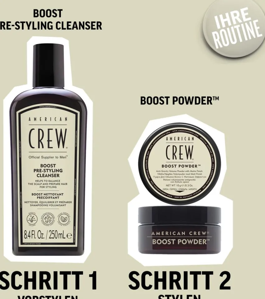 Hot American Crew Boost Pre-Styling Cleanser