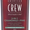 Outlet American Crew 3in1 Chamomile & Pine Shampoo, Conditioner & Body Wash