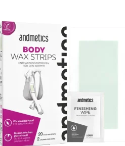 New andmetics Body Wax Strips