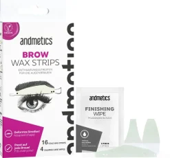 Online andmetics Brow Wax Strips Women