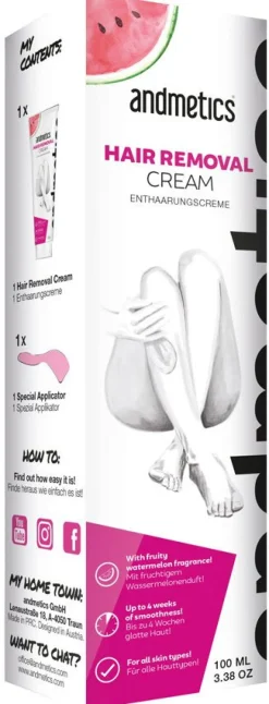 Outlet andmetics Hair Removal Cream Women