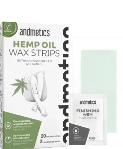 Online andmetics Hemp Oil Wax Strips