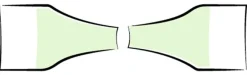Clearance andmetics Lip Wax Strips