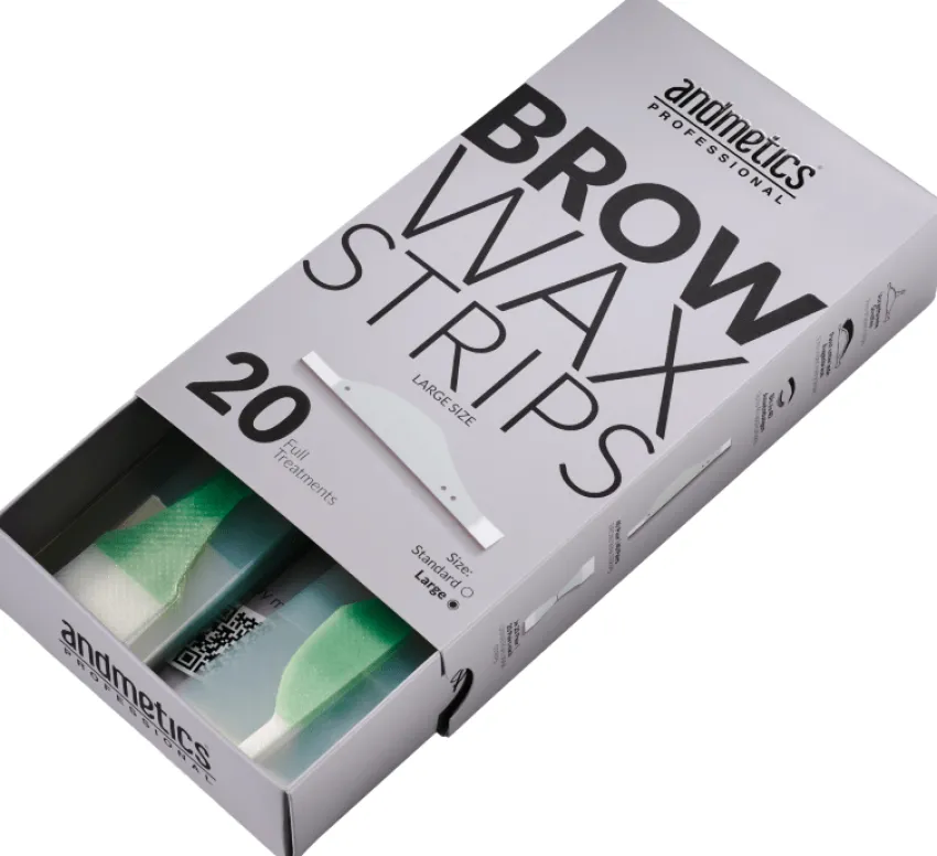 Online andmetics professional Brow Wax Strips Large