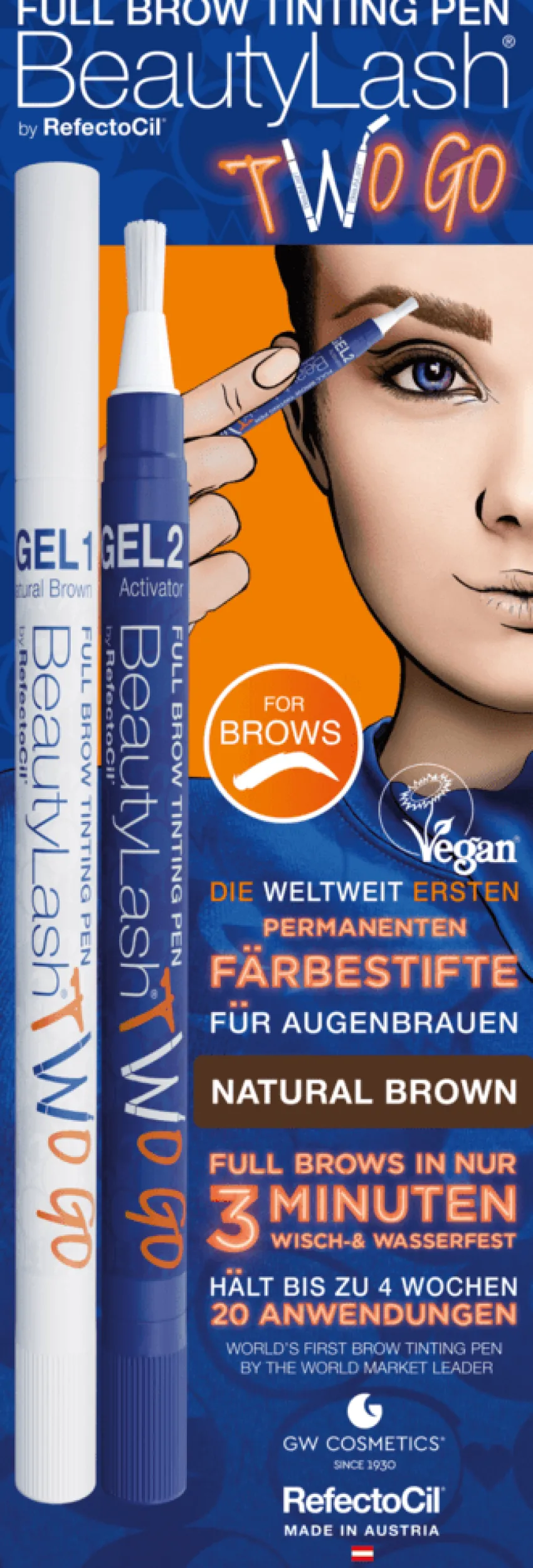 Sale BeautyLash Full Brow Tinting Pen Two Go