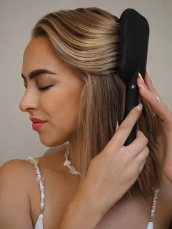 Best Bellody Patentierte Haarbürste mit Selbstreinigungsfunktion