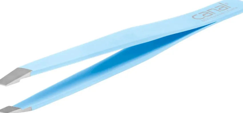 Online Canal Instrumente Canal Haarpinzette schräg 9cm