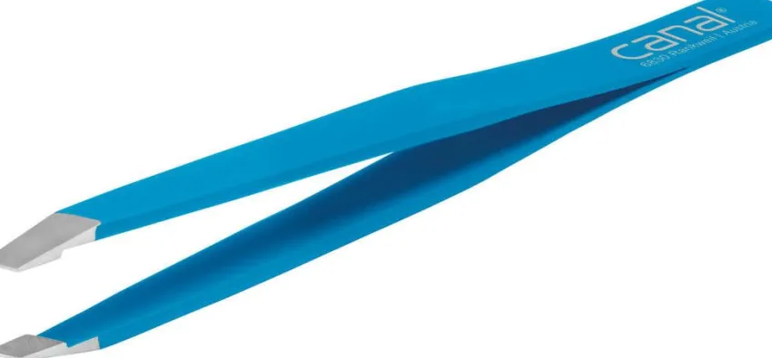 Online Canal Instrumente Canal Haarpinzette schräg 9cm