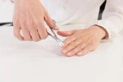 Hot Canal Instrumente Canal Nagelschere gebogen 9cm