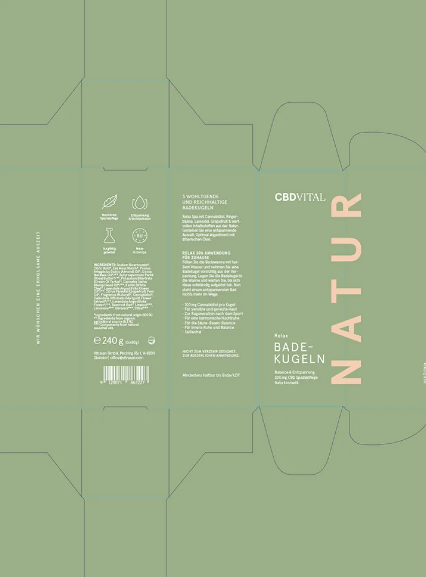 Discount CBD VITAL Badekugeln