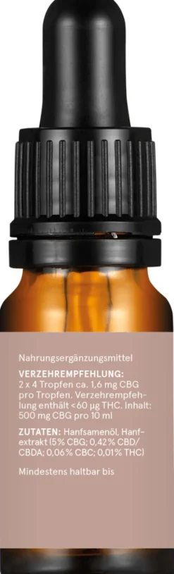 Best CBD VITAL CBG Öl Naturextrakt 5%