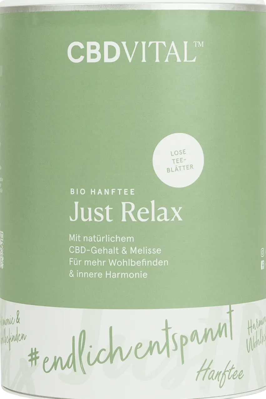 Outlet CBD VITAL Hanftee Bio 1,5% Just Relax