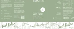 Outlet CBD VITAL Hanftee Bio 1,5% Just Relax