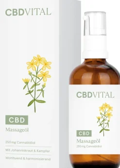 Outlet CBD VITAL Massageöl