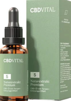 Hot CBD VITAL Naturextrakt PREMIUM Öl 5%