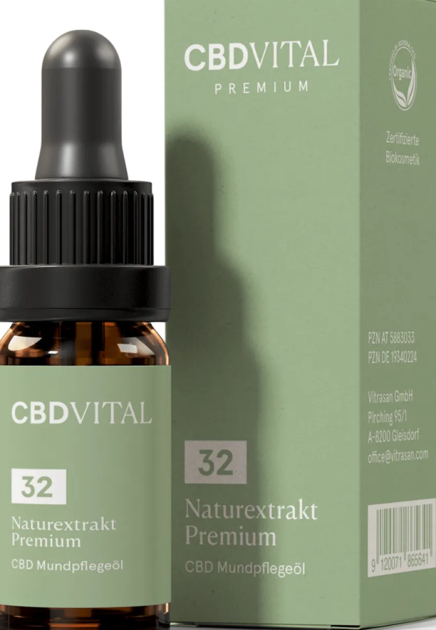Online CBD VITAL Naturextrakt Premium Öl 32%
