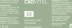 Online CBD VITAL Naturextrakt Premium Öl 32%