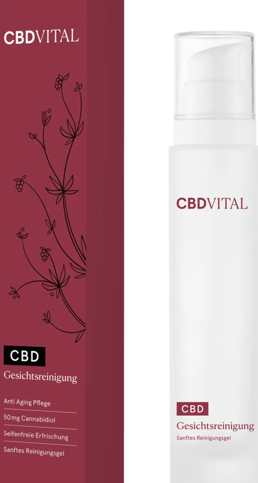 Hot CBD VITAL Premium Gesichtsreinigung