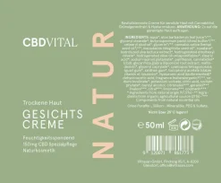 Outlet CBD VITAL Trockene Haut Gesichtscreme
