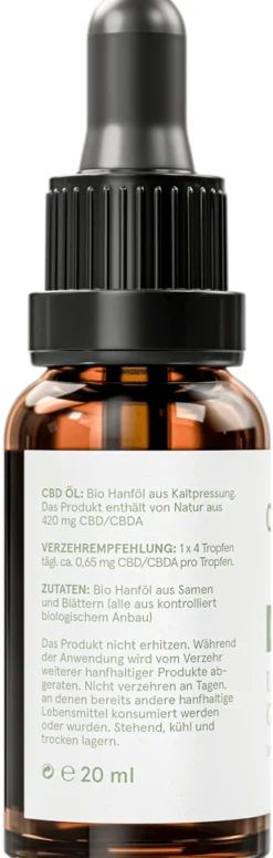 Fashion CBD VITAL Vollspektrum Öl URSPRUNG Classic