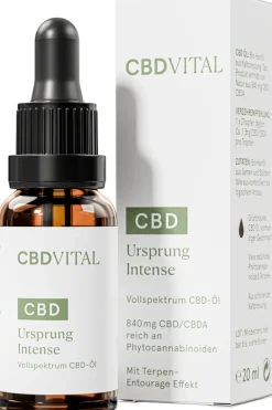 Clearance CBD VITAL Vollspektrum Öl URSPRUNG Intense