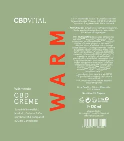 Online CBD VITAL Wärmende CBD Creme