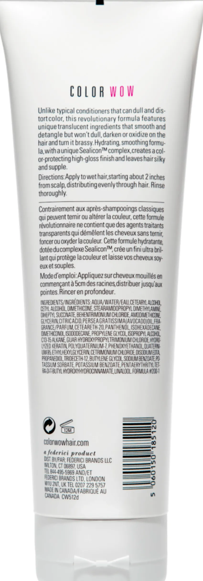 New Color Wow Color Security Conditioner Normal to Thick