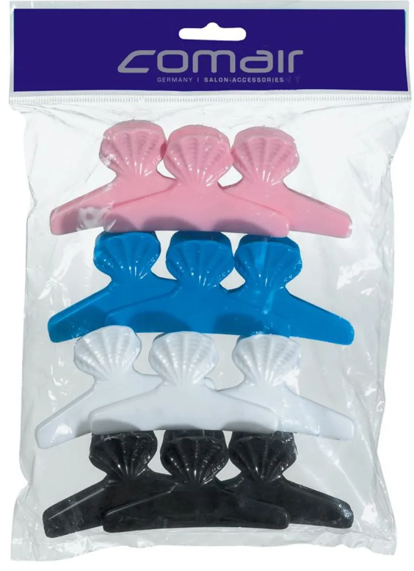 Discount Comair Abteilklammern Fashion Hair bunt sortiert