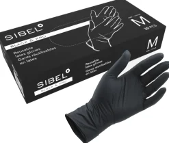 Clearance Comair Latex-Handschuhe Professional Black Gloves
