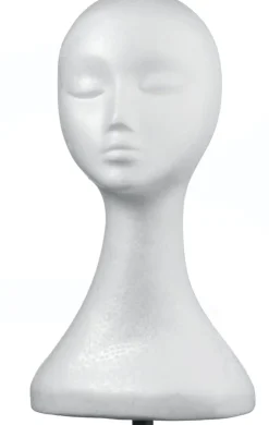 Discount Comair Schaumstoffkopfbüste Lady weiß 39,5cm