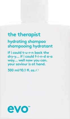 New evo The Therapist Hydrating Shampoo