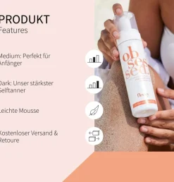 Online Fleeky Self Tan Mousse Hell