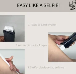 Fashion Fleeky Wax Kit Roller