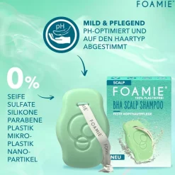Fashion Foamie BHA Scalp Shampoo Bar Feste Kopfhautpflege