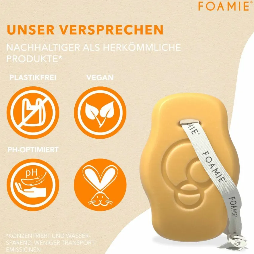 Clearance Foamie Ceramid Shampoo Bar Feste Pflege für Reparatur