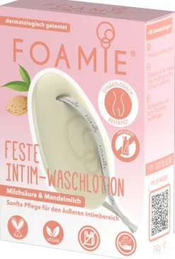 Fashion Foamie Feste Intim-Waschlotion Milchsäure und Mandelmilch