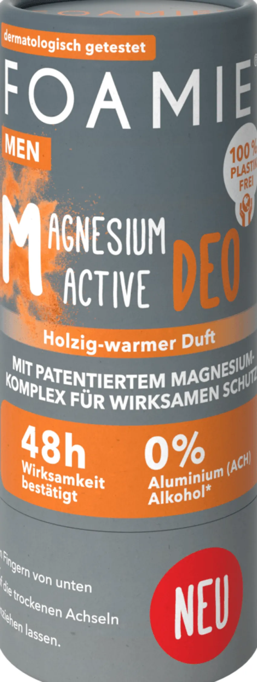 New Foamie Festes Deodorant