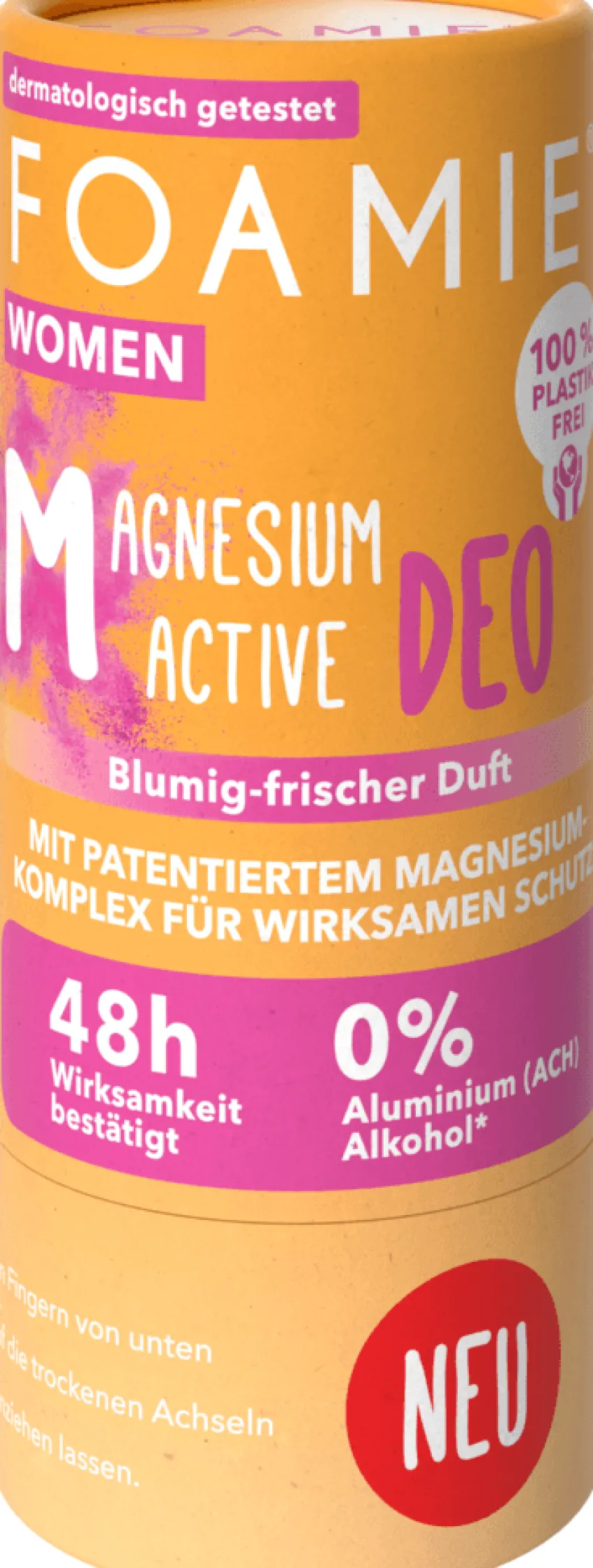 New Foamie Festes Deodorant