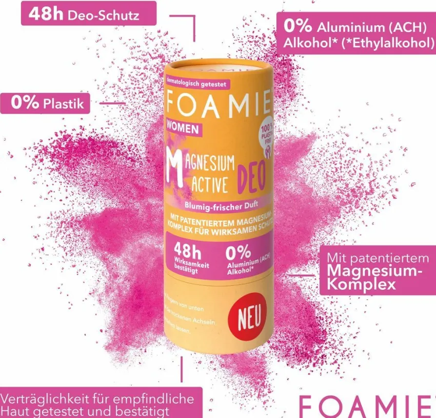 New Foamie Festes Deodorant