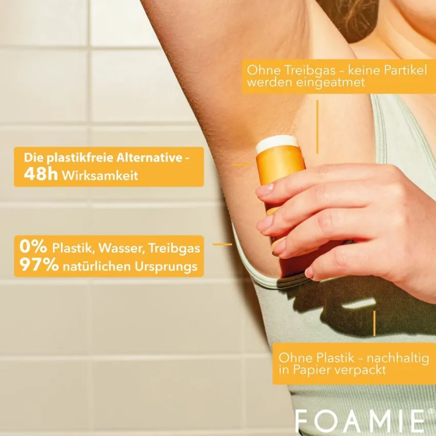 New Foamie Festes Deodorant