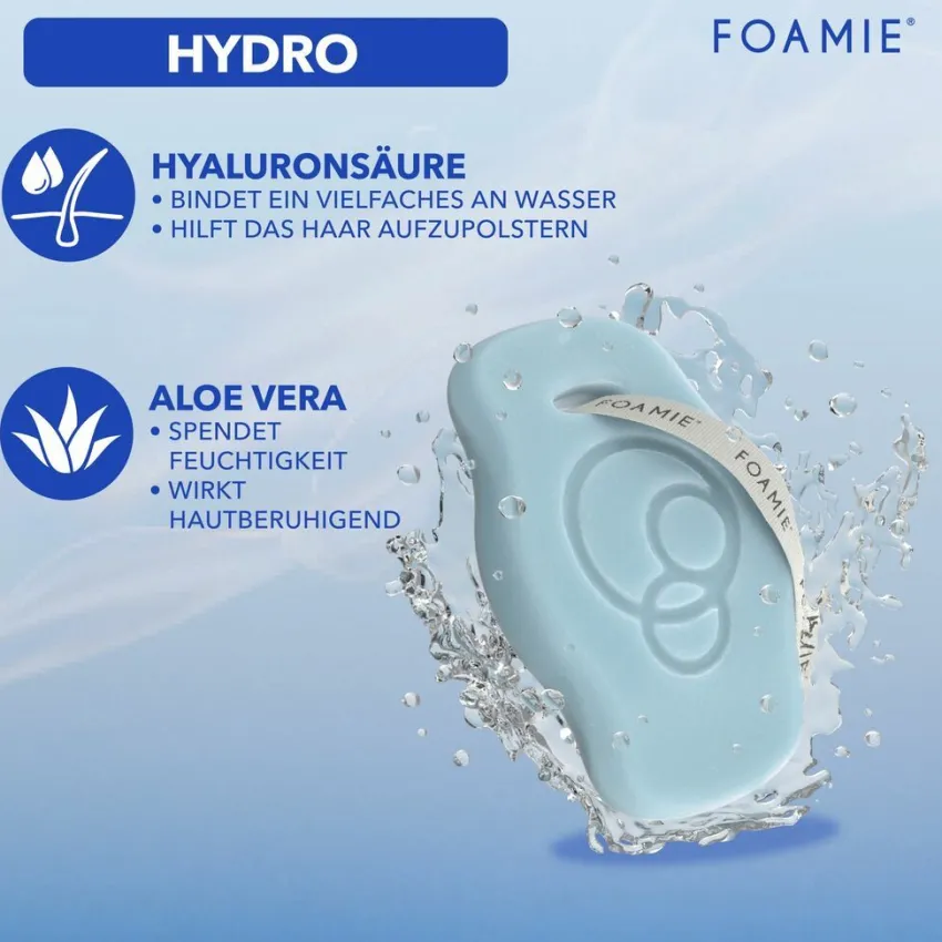 Online Foamie Hyaluron Shampoo Bar Feste Pflege für Feuchtigkeit