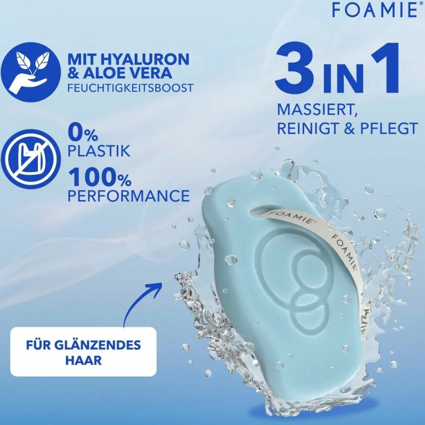 Online Foamie Hyaluron Shampoo Bar Feste Pflege für Feuchtigkeit