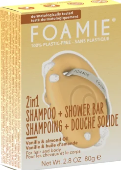 Sale Foamie 2in1 Festes Shampoo und Duschgel Vanille & Mandelmilch