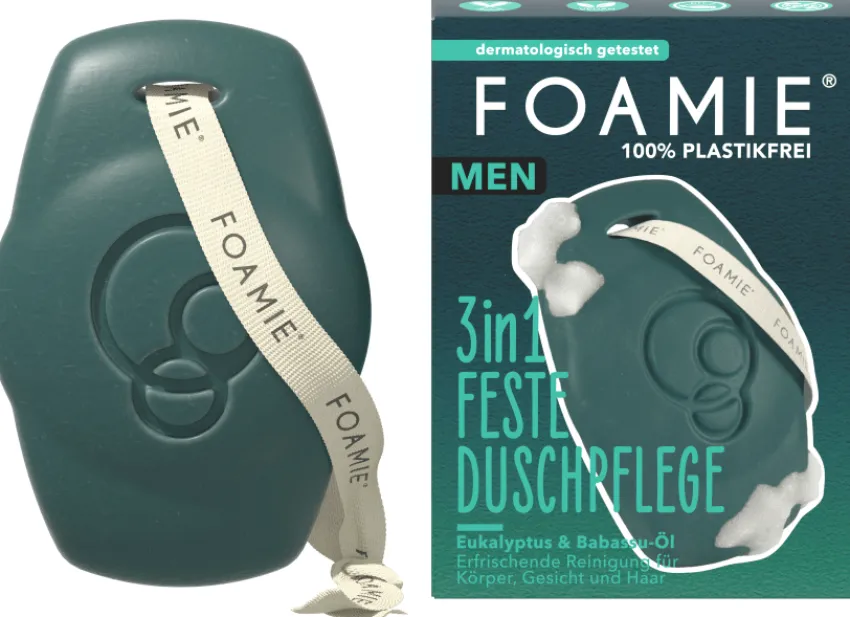 Hot Foamie Men 3in1 Feste Duschpflege Back to the roots