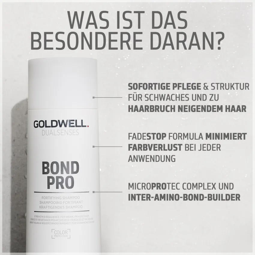 New Goldwell Dualsenses Bond Pro Shampoo