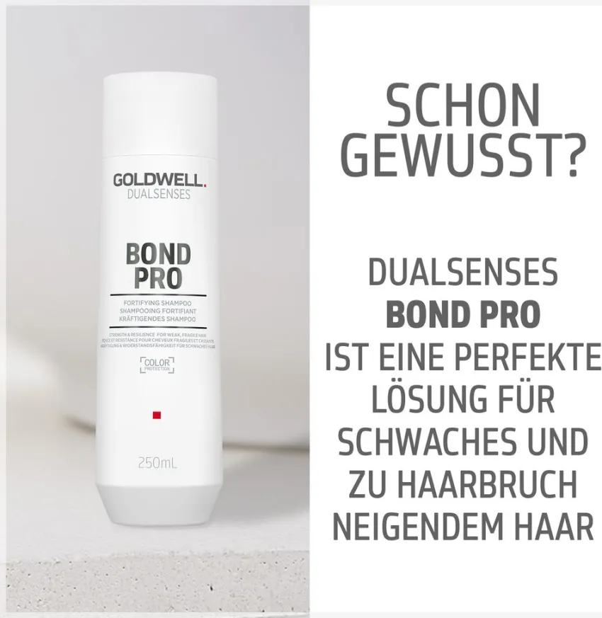 New Goldwell Dualsenses Bond Pro Shampoo