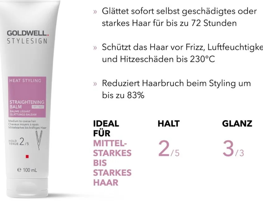 Sale Goldwell Stylesign Heat Styling Straightening Balm