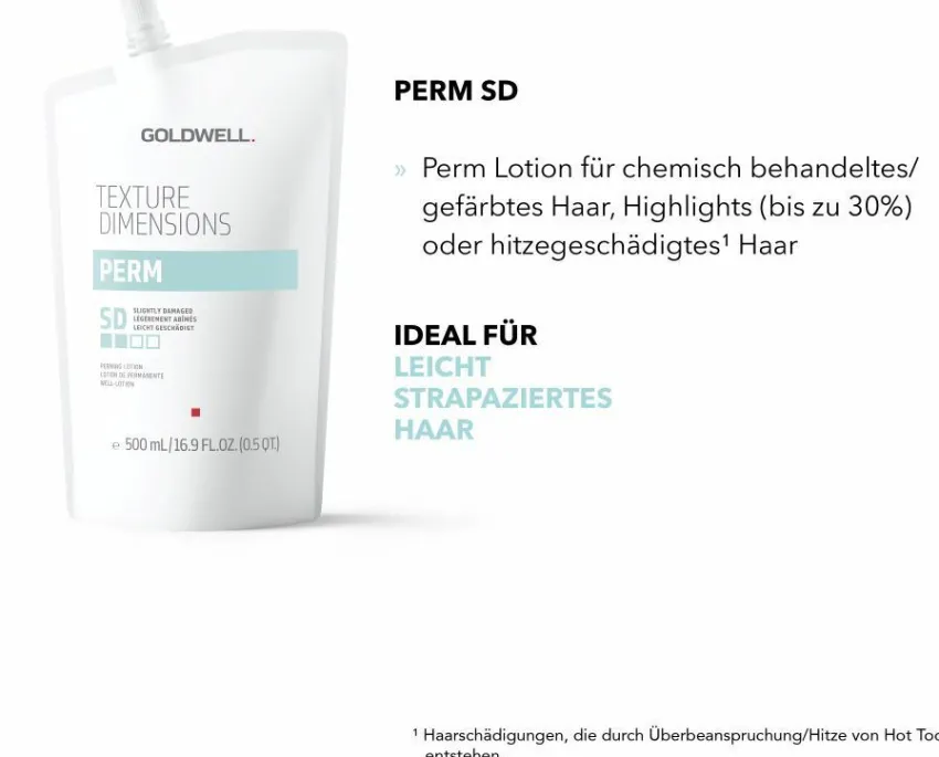 Outlet Goldwell Texture Dimensions Perm SD für leicht strapaziertes Haar
